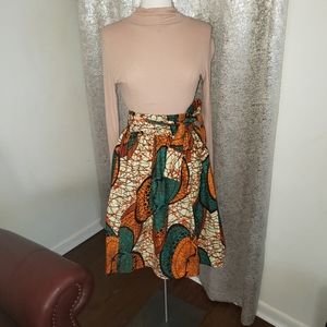African heritage skater skirt